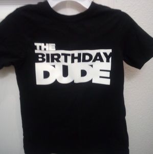 Free toddler boy shirt with any purchase.